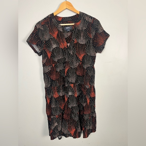 Anthropologie Maeve Harper Tunic Dress size small firework print - Picture 5 of 6